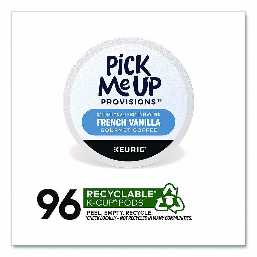 French Vanilla Coffee K-Cups, 96/Carton (PM62434CT)