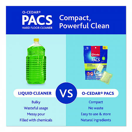 Cleaning PACS, Crisp Citrus Scent, 10/Pack (172400PK)