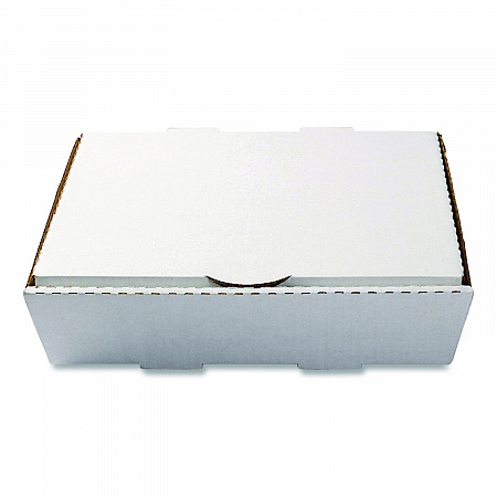 Catering Boxes, 10.88 x 13 x 3, White, Paper, 50/Carton (CCBHP13113)