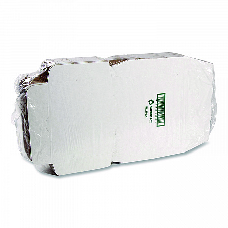 Catering Boxes, 10.88 x 13 x 3, White, Paper, 50/Carton (CCBHP13113)