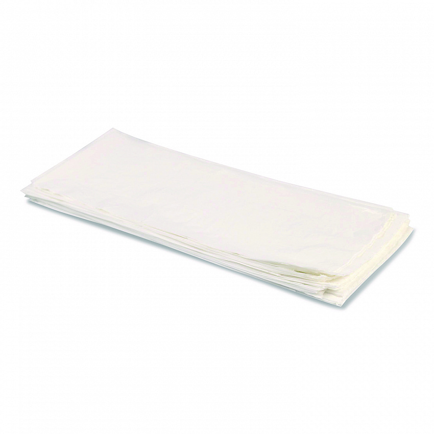 Linear Low-Density Can Liners with Dual-Dispense Box, 55 gal, 1.3 mil, 40" x 53", Clear, 100/Carton (H8053PCRAC)