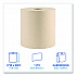 Boardwalk Green Xtra Roll Towels, 1-Ply, 8