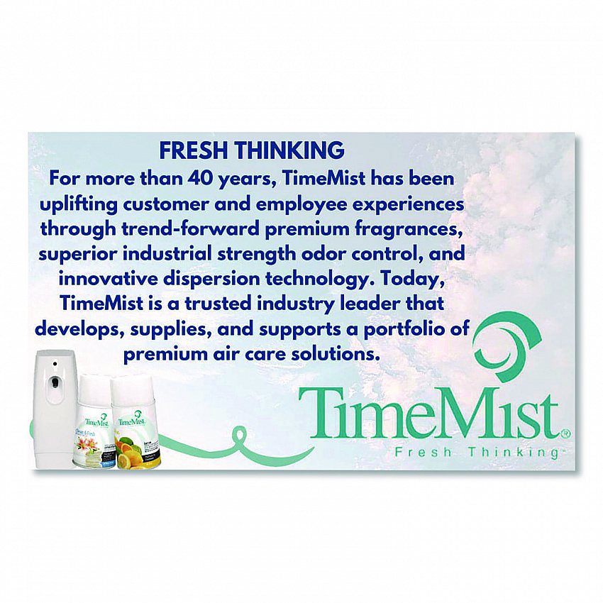 Premium Metered Air Freshener Refill, Spring Flowers, 7.1 oz Aerosol Spray, 12/Carton (1042712)