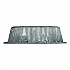 Square Cake Pan, 30 Gauge, 48 oz, 8 x 8 x 1.53, Silver, Aluminum, 200/Carton (30830200)