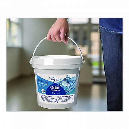 Super Odor Eliminator Gel for Large Spaces, Cool and Clean, 64 oz Tub (901129)
