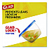 To Go Lunch Containers, 2 Compartments, 32 oz, Plastic, 4/Pack (134347)
