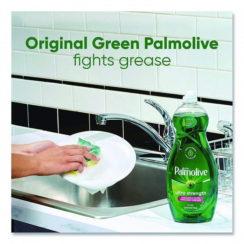 Dishwashing Liquid, Ultra Strength, Original Scent, 32.5 oz Bottle (45093EA)