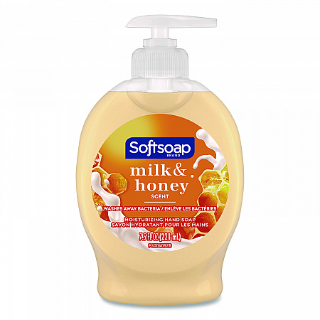 Liquid Hand Soap Pumps, Milk and Honey Scent, 7.5 oz, 6/Carton (US04965ACT)