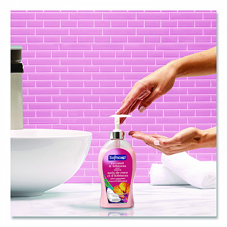 Liquid Hand Soap Pump, Coconut and Hibiscus Scent, 11.25 oz (US07157A)