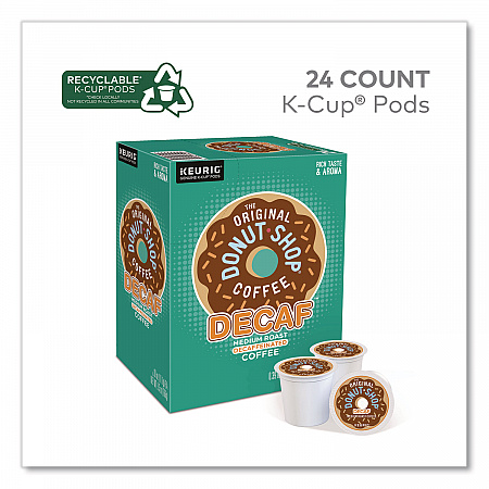 Decaf Coffee K-Cups, 0.39 oz, 22/Box (60224101)