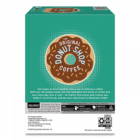 Decaf Coffee K-Cups, 0.39 oz, 22/Box (60224101)