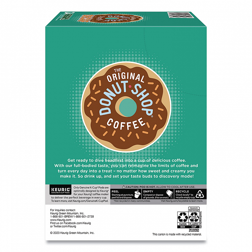 Decaf Coffee K-Cups, 0.39 oz, 22/Box (60224101)