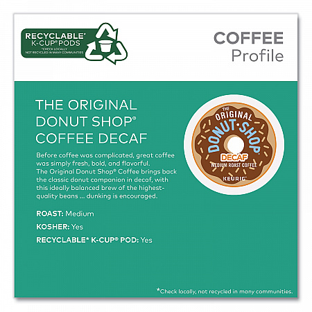 Decaf Coffee K-Cups, 0.39 oz, 22/Box (60224101)