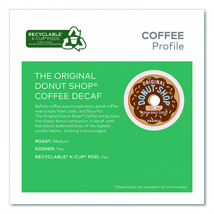 Decaf Coffee K-Cup Pods, 48/Box (1635474)