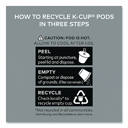 Decaf Coffee K-Cup Pods, 48/Box (1635474)