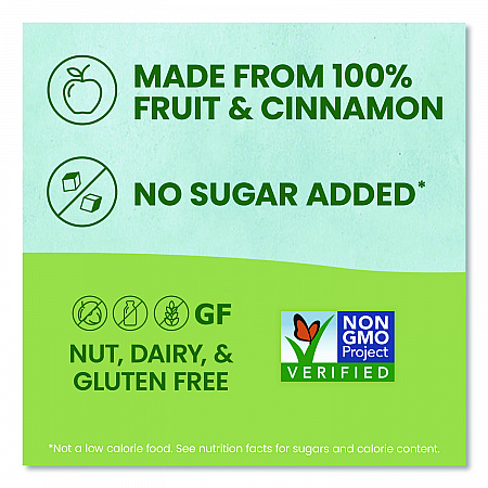Fruit on the Go, (10) Apple/(10) Apple Cinnamon, 3.2 oz Pouch, 20/Box (24331019)