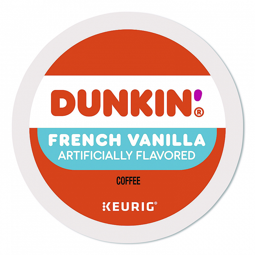 French Vanilla Coffee K-Cup Pods, 0.37 oz, 22/Box, 4 Boxes/Carton (400847)