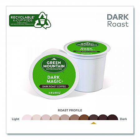 Dark Magic Extra Bold Coffee K-Cups, 0.4 oz, 48/Box (1635472)