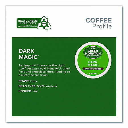 Dark Magic Extra Bold Coffee K-Cups, 0.4 oz, 48/Box (1635472)