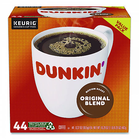 K-Cup Pods, Original Blend, 0.37 oz, 44/Box (2091512)