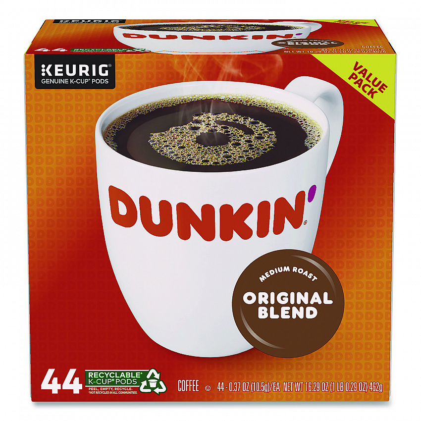 K-Cup Pods, Original Blend, 0.37 oz, 44/Box (2091512)