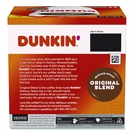K-Cup Pods, Original Blend, 0.37 oz, 44/Box (2091512)