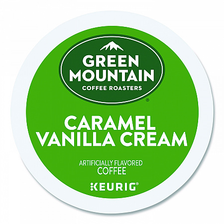 Caramel Vanilla Cream Coffee K-Cups, 0.33 oz, 48/Box (2140462)