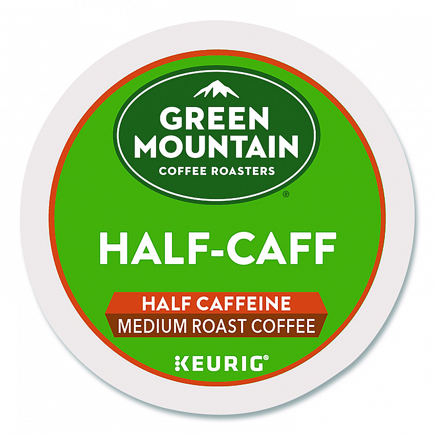 Half-Caff Coffee K-Cups, 0.33 oz, 48/Box (2140552)
