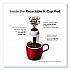 Half-Caff Coffee K-Cups, 0.33 oz, 48/Box (2140552)