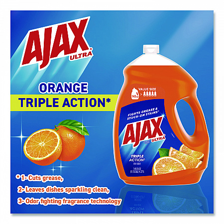 Dish Detergent Refill, Fresh Citrus Scent, 145 oz Bottle (61034144)