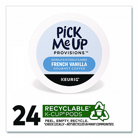 French Vanilla Coffee K-Cups, 24/Box (24382842)