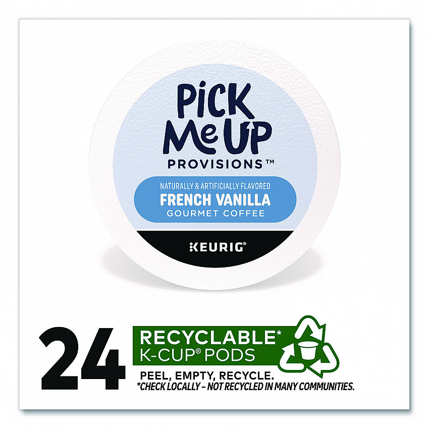 French Vanilla Coffee K-Cups, 24/Box (24382842)