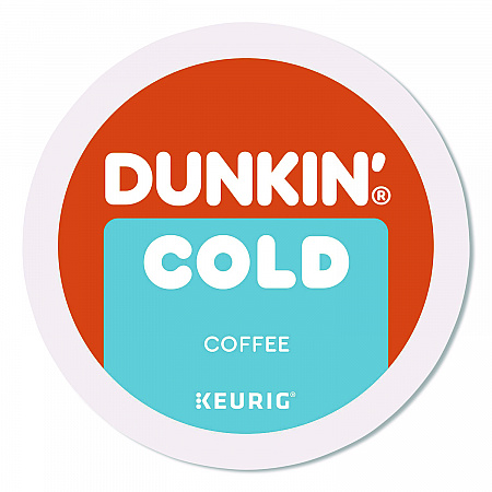 Cold Iced Coffee K-Cups, Regular, 0.44 oz, 22/Box (5000369251)