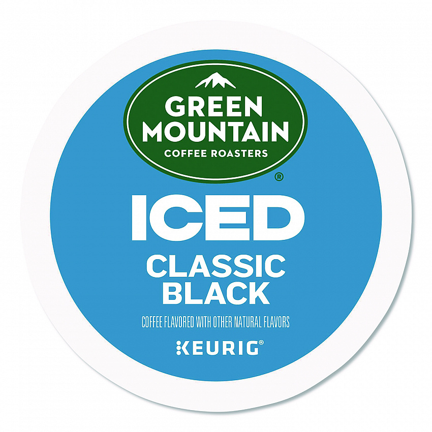 Classic Black Brew Over Ice Coffee K-Cups, 0.4 oz, 24/Box (5000372042)