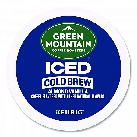 Almond Vanilla Brew Over Ice Coffee K-Cups, 0.21 oz, 20/Box (5000372045)