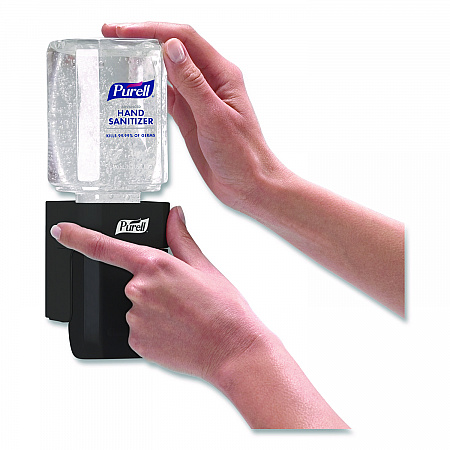 ES1 Hand Sanitizer Dispenser Starter Kit, 450 mL, 3.12 x 5.88 x 5.81, Graphite (4424D6)