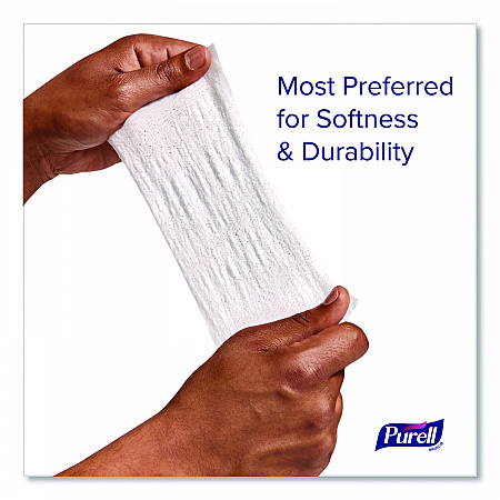Cottony Soft Individually Wrapped Sanitizing Hand Wipes, 5 x 7, Herbal Scent, White, 480/Carton (902512)