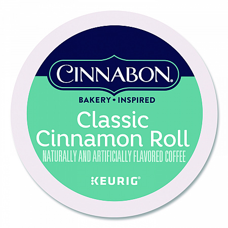 Classic Cinnamon Roll Coffee K-Cups, 0.33 oz, 48/Box (24297522)