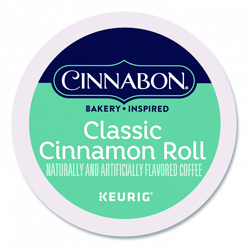 Classic Cinnamon Roll Coffee K-Cups, 0.33 oz, 48/Box (24297522)