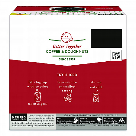 Classic Coffee K-Cups, Medium Roast, 0.33 oz, 48/Box (24306975)