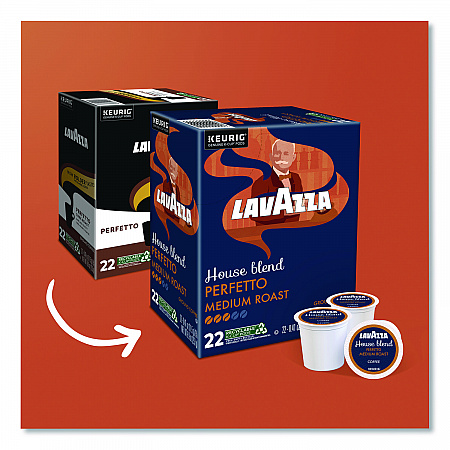 Perfetto Coffee K-Cups, House Blend, 0.41 oz, 22/Box (5000382580)