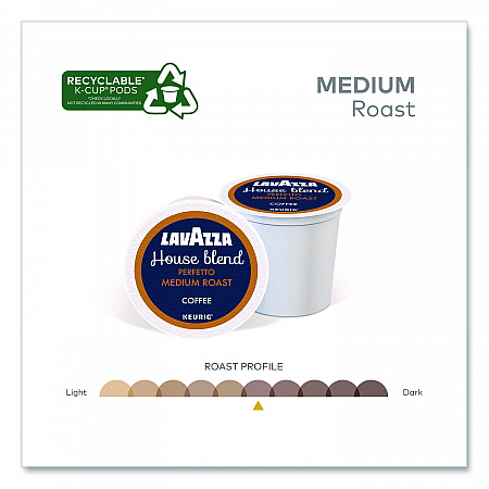 Perfetto Coffee K-Cups, House Blend, 0.41 oz, 22/Box (5000382580)