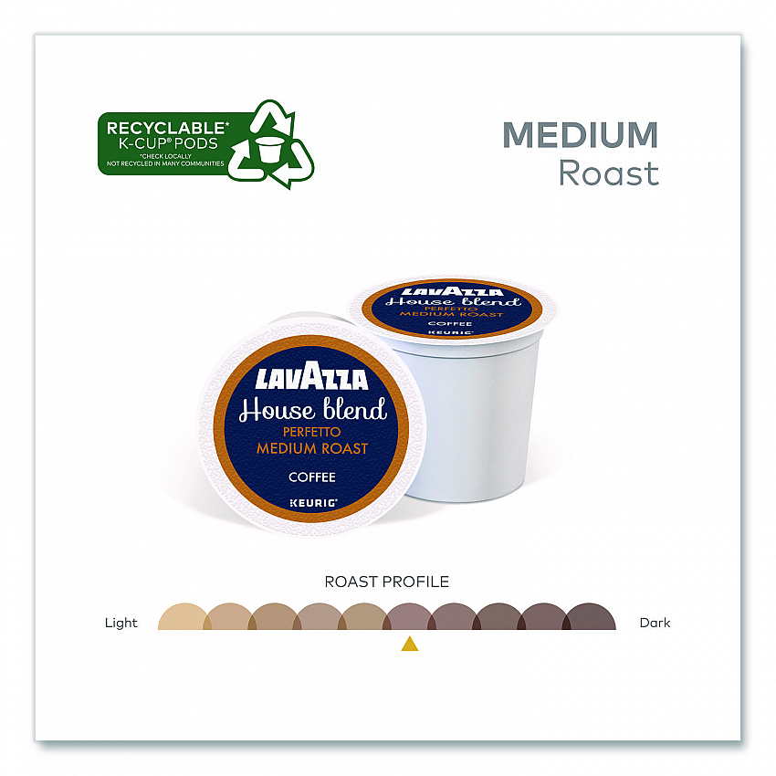 Perfetto Coffee K-Cups, House Blend, 0.41 oz, 22/Box (5000382580)