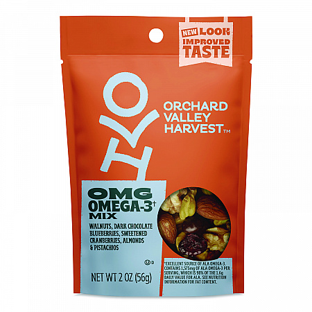 Omega-3 Mix, 2 oz Bag, 14/Carton (JOH14046)