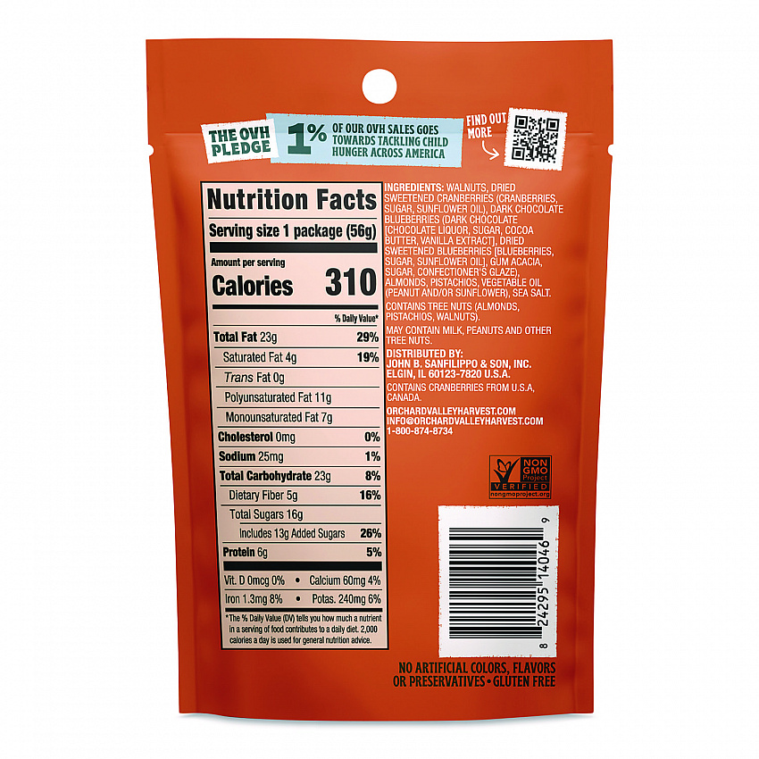 Omega-3 Mix, 2 oz Bag, 14/Carton (JOH14046)