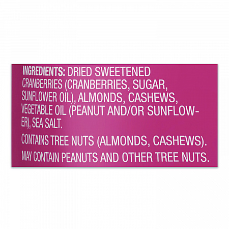 Cranberry Nut Mix, (8) 1 oz Bags (JOH36414)