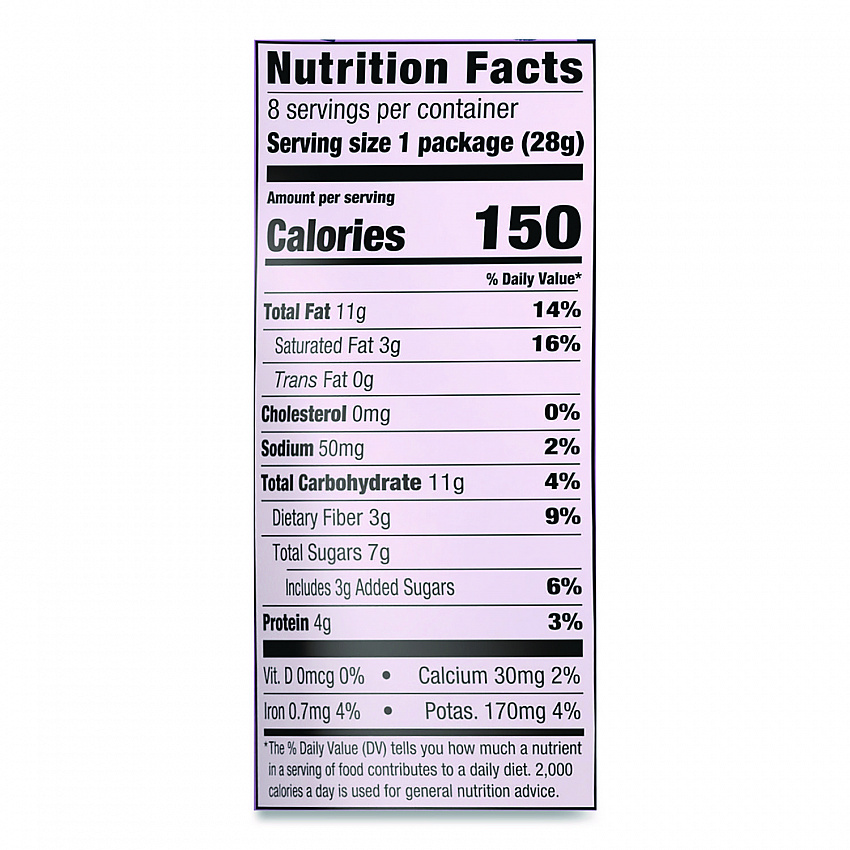 Chocolate Raisin Nut Mix, (8) 1 oz Bags (JOH36636)