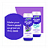 PowerMop Mopping Pads, 15.4 x 5.3, White/Purple, 8/Pack (08189PK)