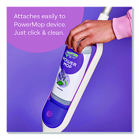 PowerMop Refill Cleaning Solution, Lavender Scent, 25.3 oz Refill Bottle, 2/Pack (08423)