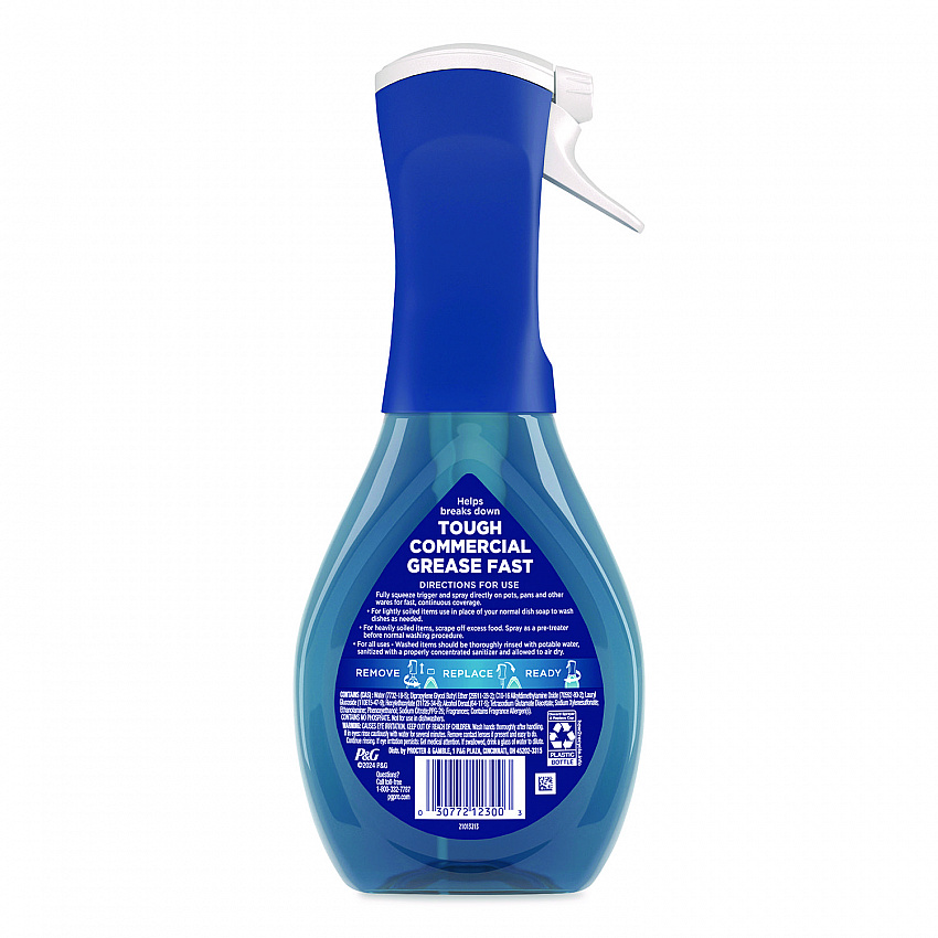 Heavy Duty Powerwash Commercial Dish Spray, Fresh Scent, 16 oz Spray Bottle (12300)